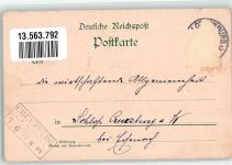 10115 W1000 Wannsee Lithographie Gasthaus Schloss Wannsee