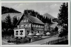 72270 W7292 Huzenbach - Gasthaus u. Pension Cafe Wiedmann