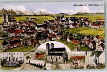 86972 W8925 Altenstadt b Schongau - Basilika Denkmal