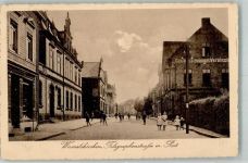 42929 W5632 Wermelskirchen - Telegraphenstraße Post Gasthaus ev- Vereinshaus Bahnpost Remscheid Zug 1618