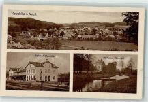 08538 O9907 Weischlitz Gebrauchsspuren Elster Bahnhof