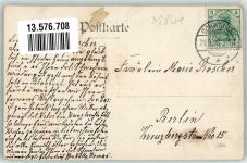 99891 O5801 Winterstein , Thüringerw 1908 Künstlerkarte Sambachtal Gasthaus zum Adler sign. Holbein