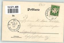 87674 W8951 Apfeltrang 1902 - Dorfstraße Kirchtumspitze St. Michael