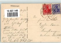 77797 W7601 Ohlsbach 1920 - Schule Kirche Gasthaus zum Rebstock Inflationsporto