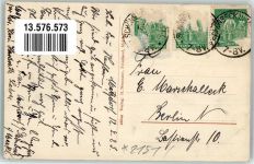 17337 O2151 Matzdorf 1923 - Schulhaus Inflationsporto
