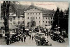 W7821 St. Blasien Motorbahnhof Omnibus Taxi Bahnhof