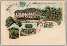 51427 W5060 Paffrath 1900 BOAKC Lithographie Gasthaus Hand Jacob Gehlen