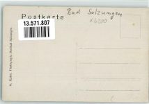 36433 O6200 Bad Salzungen Foto AK Gruppenaufnahme Kurgäste