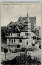 36433 O6200 Bad Salzungen - Conditorei-Cafe Erxleben