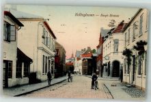 25548 W2217 Kellinghusen 1919 - Hauptstrasse Kinder Fahrräder