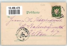 84559 W8261 Kraiburg a. Inn 1899 Lithographie