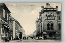 19243 O2823 Wittenburg , Meckl 1912 - Grosse Strasse Rathaus