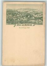 98599 O6083 Brotterode BOAKC Vorläufer Druck 1880-89 Inselberger Hof