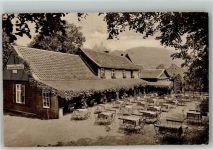 37345 O5601 Werningerode Foto AK Nöschenroder Schützenhaus Gartenwirtschaft