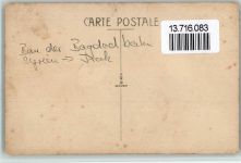 1910 BOAKC Bau der Bagdad Eisenbahn Syrien nach Irak Foto AK