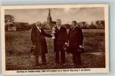 49596 W4559 Gehrde b Bersenbrück Foto AK 400 Jahrfeier d. Schützengesellschaft Gehrde 1924 Pokalüberreichung