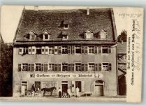 75433 W7133 Maulbronn - Gasthaus-Metzgerei zum Klosterhof Pferdefuhrwerk