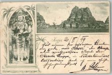Jakarta Batavia 1899 - Denkmal Tempel