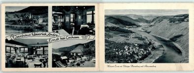 56812 W5590 Cochem Klapp AK Weinhaus Heinrich Andre