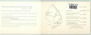 56812 W5590 Cochem Klapp AK Weinhaus Heinrich Andre