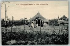 Post- und Telegraphen Station in Tonga