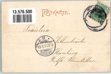 19322 O2900 Wittenberge , Prignitz 1901 - Bahnstrasse