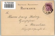 O9382 Augustusburg Lithographie Vorläufer 1889 BOAKC