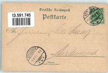 65510 W6270 Idstein 1898 Lithographie Hotel zum goldenen Lamm Baugewerkschule