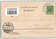 39279 O3404 Loburg b Magdeburg 1898 Lithographie Berg Hotel Truppenübungsplatz Reiter Kavallerie Soldaten