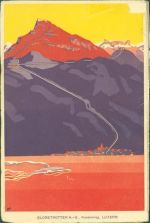 Rigi Kulm Panorama Aufgeklappt 122,5 cm breit Leporello KEINE AK