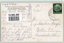 15748 O1601 Hermsdorf b Königs Wusterhausen - Gasthaus Hahn Kriegerdenkmal Wehr Schule