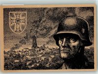 Kiew Lawrakloster 1941 lag das Deutschmeister Regiment im Befestigungsgürte Wehrmacht sign. Gieske l Propaganda WK II 1942 BOAKC
