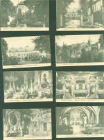 Chimay Kleinposten bis 20 Lot mit 12 AK Schloss Innen-und Aussenansicht