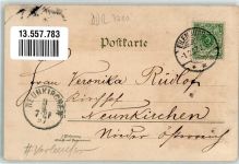 04838 O7280 Eilenburg 1897 Gebrauchsspuren Lithographie Vorläufer Ottmar Zieher Sorben-Turm Kriegerdenkmal