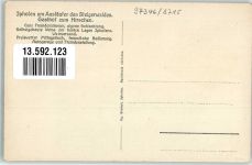 97346 W8715 Iphofen Foto AK Gasthaus zum Hirschen Garten Saal