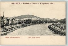 Hranice nad Morave Mährisch Weißkirchen Künstlerkarte Partie an der Betschwa