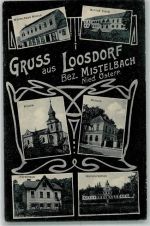 3382 Loosdorf - Schloss Platti Handlung Minich Kirche Forsthaus Gutsdirektion