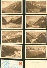 74400 Chamonix-Mont-Blanc Kleinposten bis 20 Lot mit 12 AK