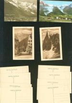 74400 Chamonix-Mont-Blanc Kleinposten bis 20 Lot mit 12 AK