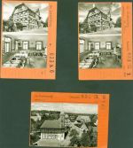 75385 W7265 Liebelsberg Kleinposten bis 20 Lot mit 3 AK Musterkarten Original aus Metzarchiv Bestellvorgänge und Auflagenzahlen