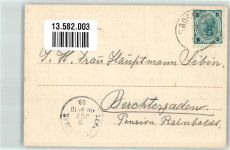 5084 Großgmain 1903 Foto AK Gasthaus Vöttler