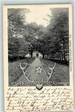 32805 W4934 Bad Meinberg 1905 - Försterberg Geweih