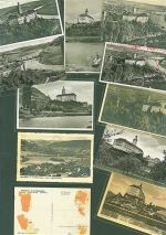 74831 W6953 Gundelsheim , Württ Lot mit 26 AK Schloss Hornegg Originale aus Musterbuch des Metzverlages rückseitig Haftspuren