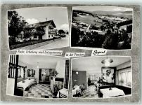 93453 W8497 Mais b Hl Blut - Pension A. Sperl Speisezimmer Kachelofen
