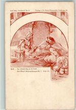 Karte Nr. 2 Reiseerzählungen AK Karl May 1902 Künstlerkarte