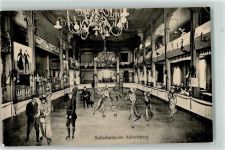 Rollschuhbahn Ahlerstberg gute Erhaltung Rollschuh Fotomontage AK