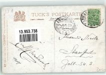 sign.Jared Tyemar Tucks Oilette Nr.585 Oldtimer 1909 Künstlerkarte