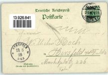 50667 W5000 Köln Kaiser-Wilhelm-Ring 1898 Lithographie Reiterstandbild Kaiser Wilhelm-Denkmal Kaiser Wilhelm-Ring
