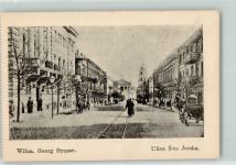 Wilna Vilnius - Georg Straße Turm Kutsche