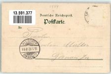 48455 W4444 Bad Bentheim 1902 Lithographie Hotel Bellevue Kurhaus Schloss Bentheim Bahnhof